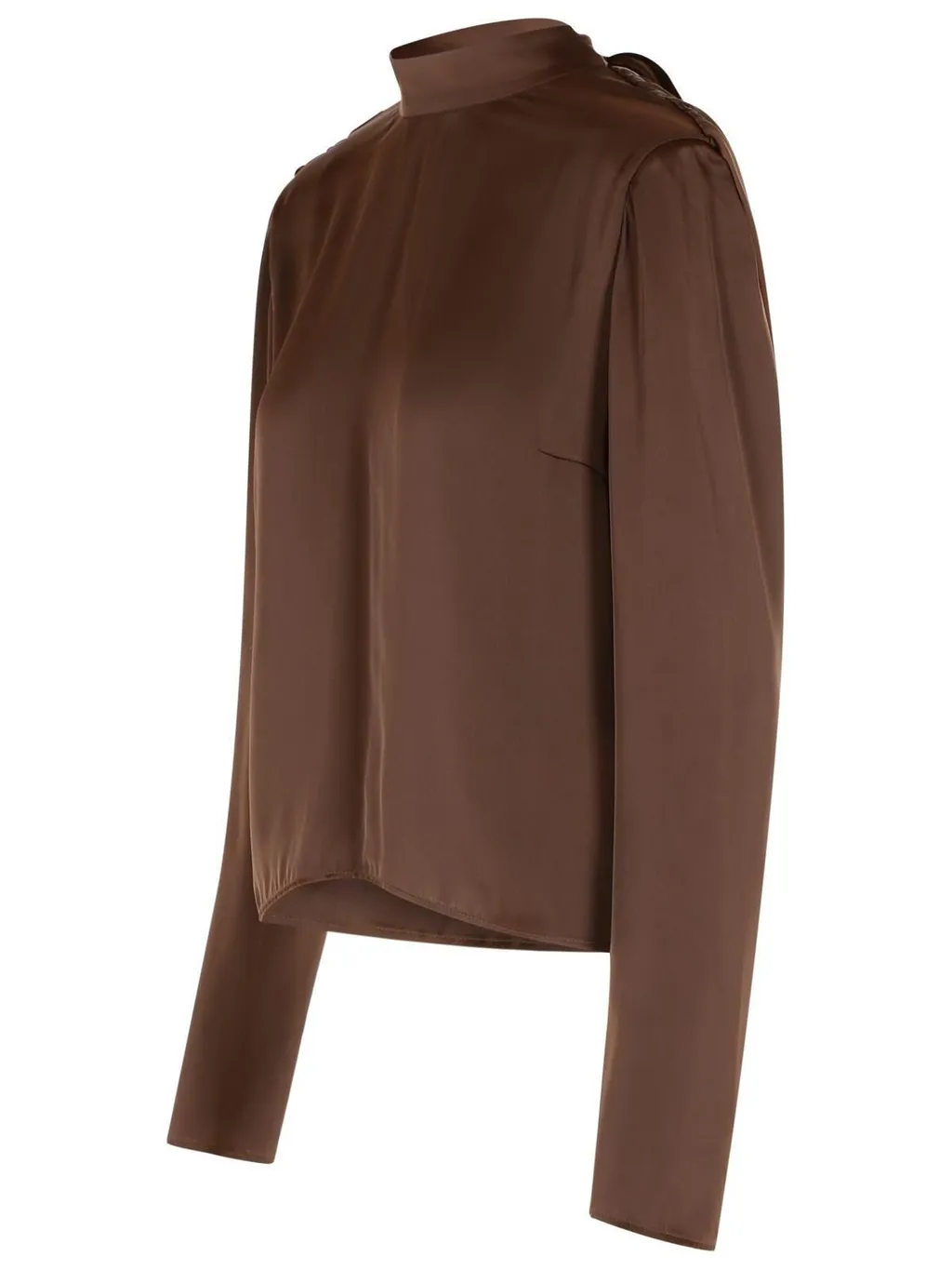 Rotate Satin Drapy Back Top