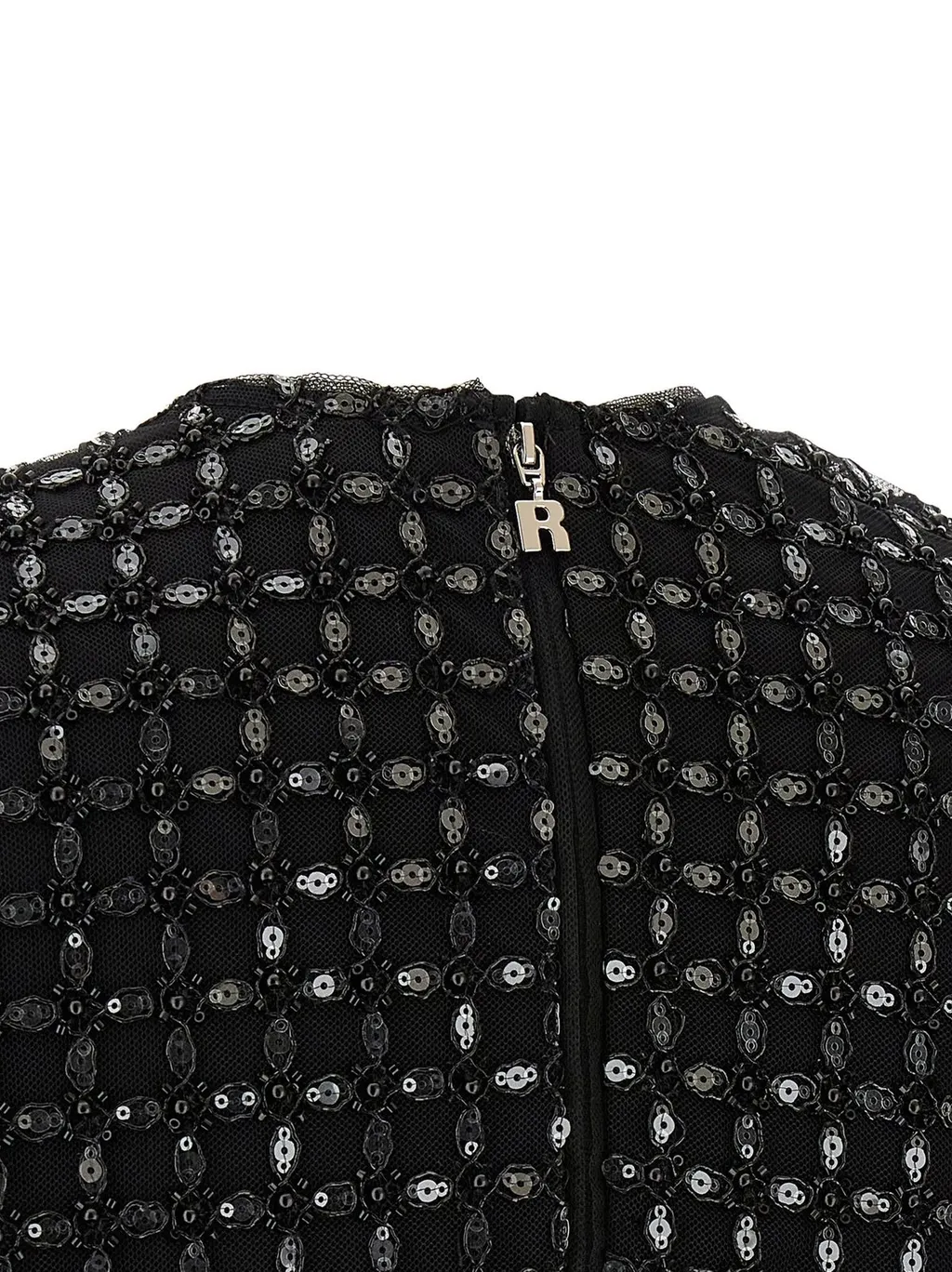 Rotate Beaded Oversized Top