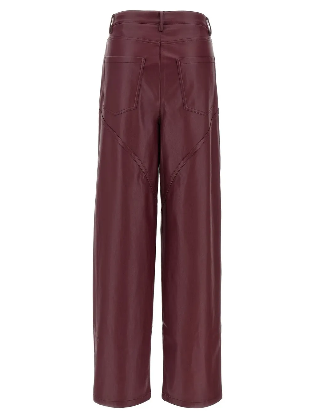 Rotate Mid Waisted Piping Pants