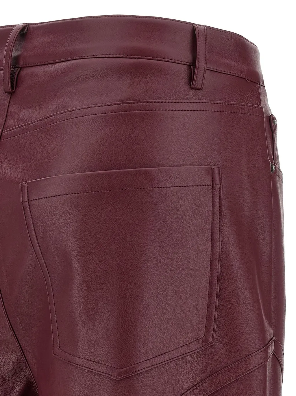 Rotate Mid Waisted Piping Pants
