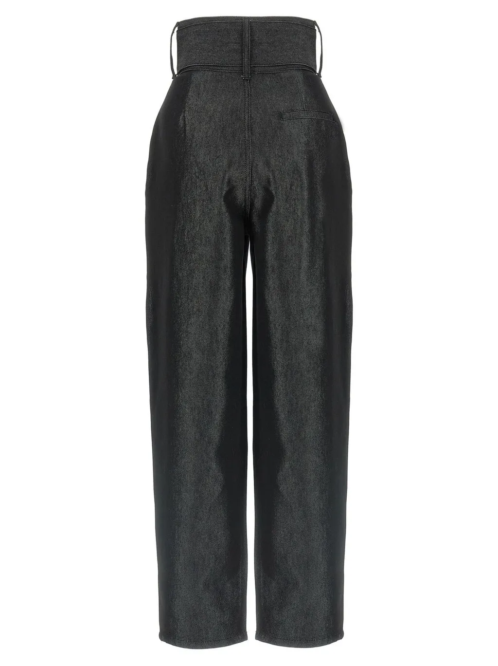 Rotate High-Waisted Belted Jeans