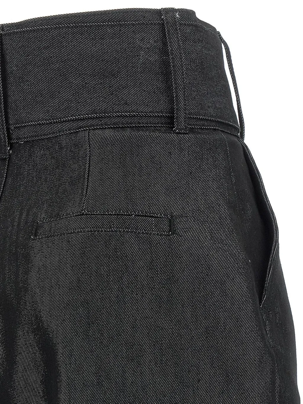 Rotate High-Waisted Belted Jeans