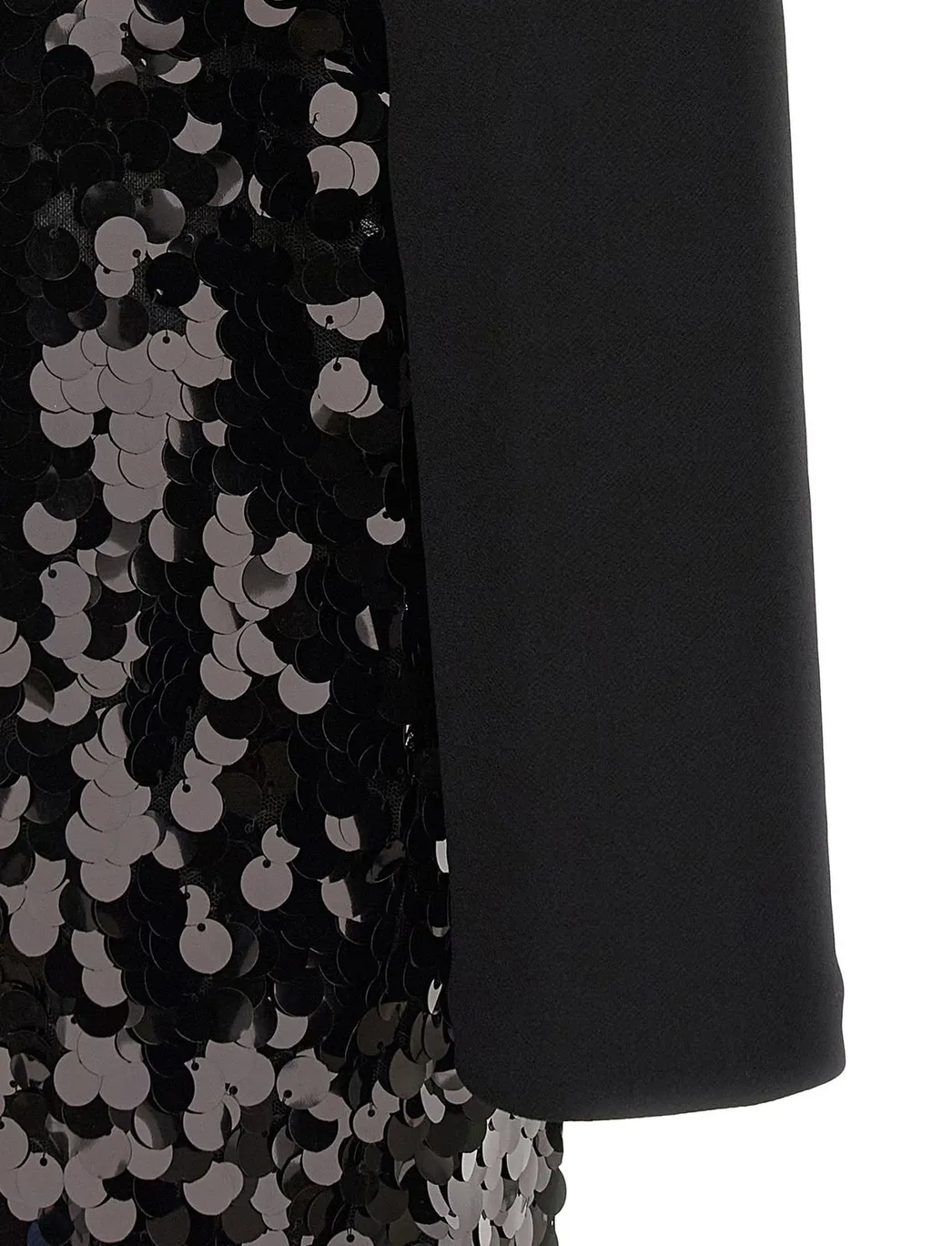 Rotate Sequin Embellished Knotted Midi Dress