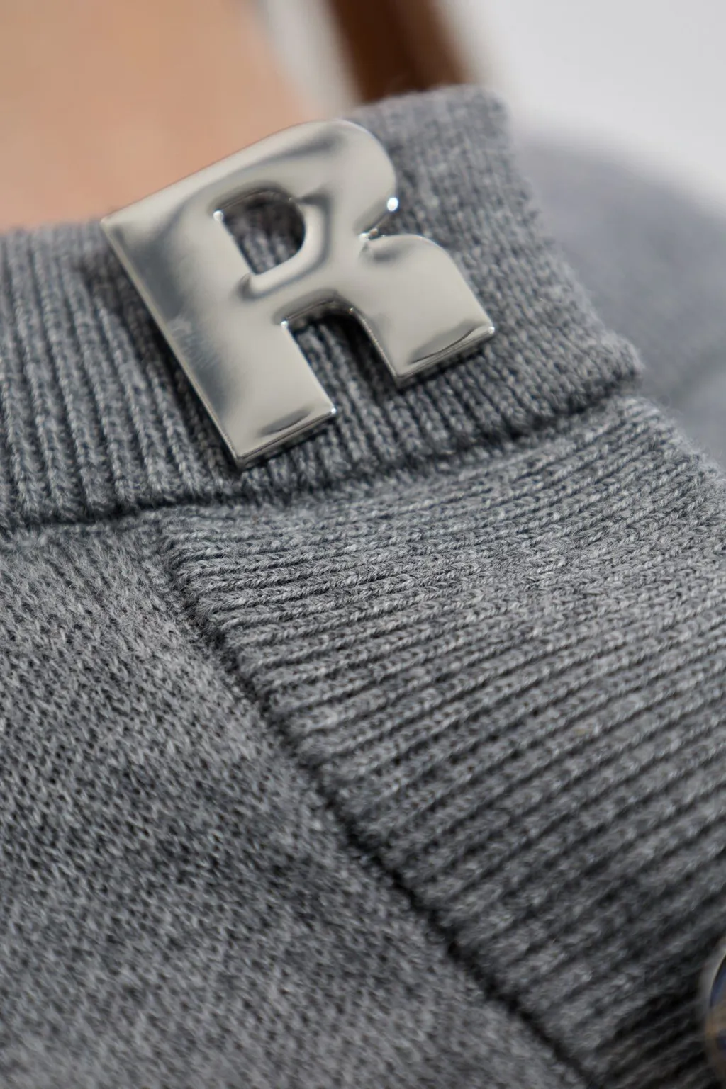 Rotate Logo Buttoned Cardigan