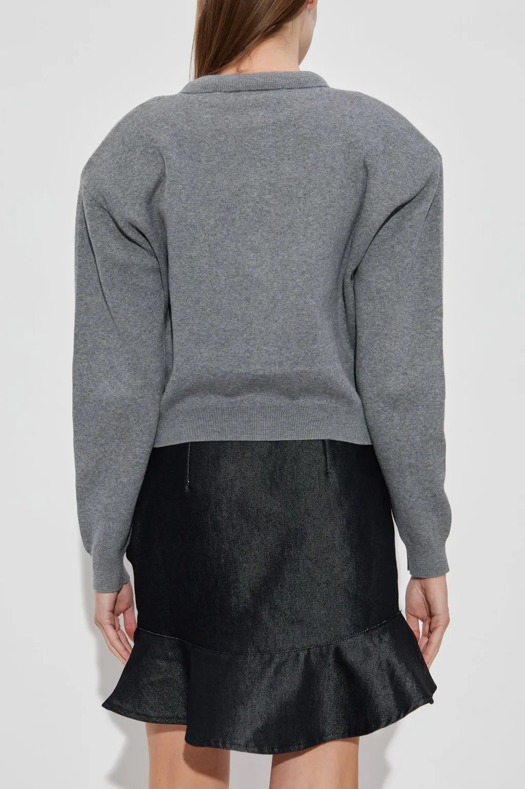 Rotate Logo Buttoned Cardigan