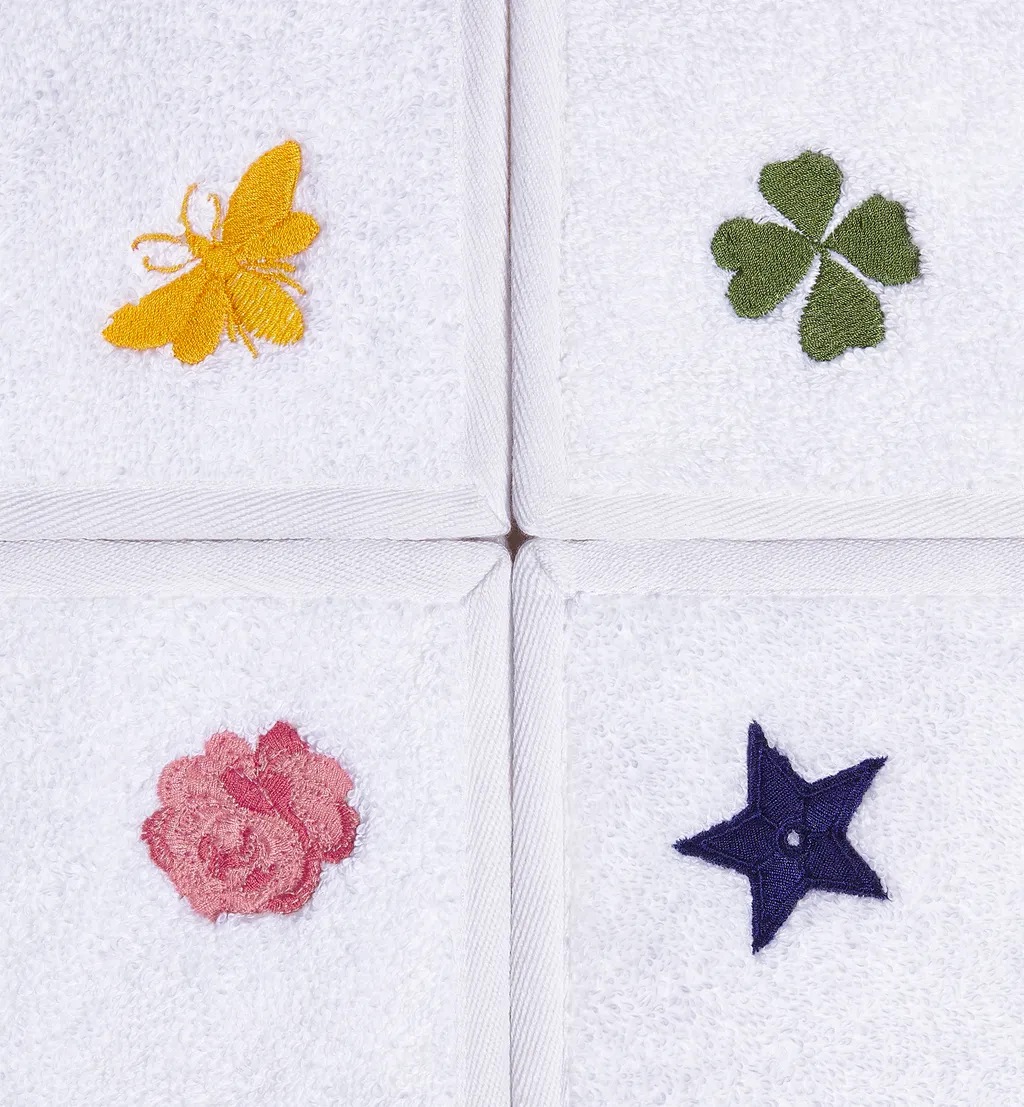 Set Of Four Hand Towels