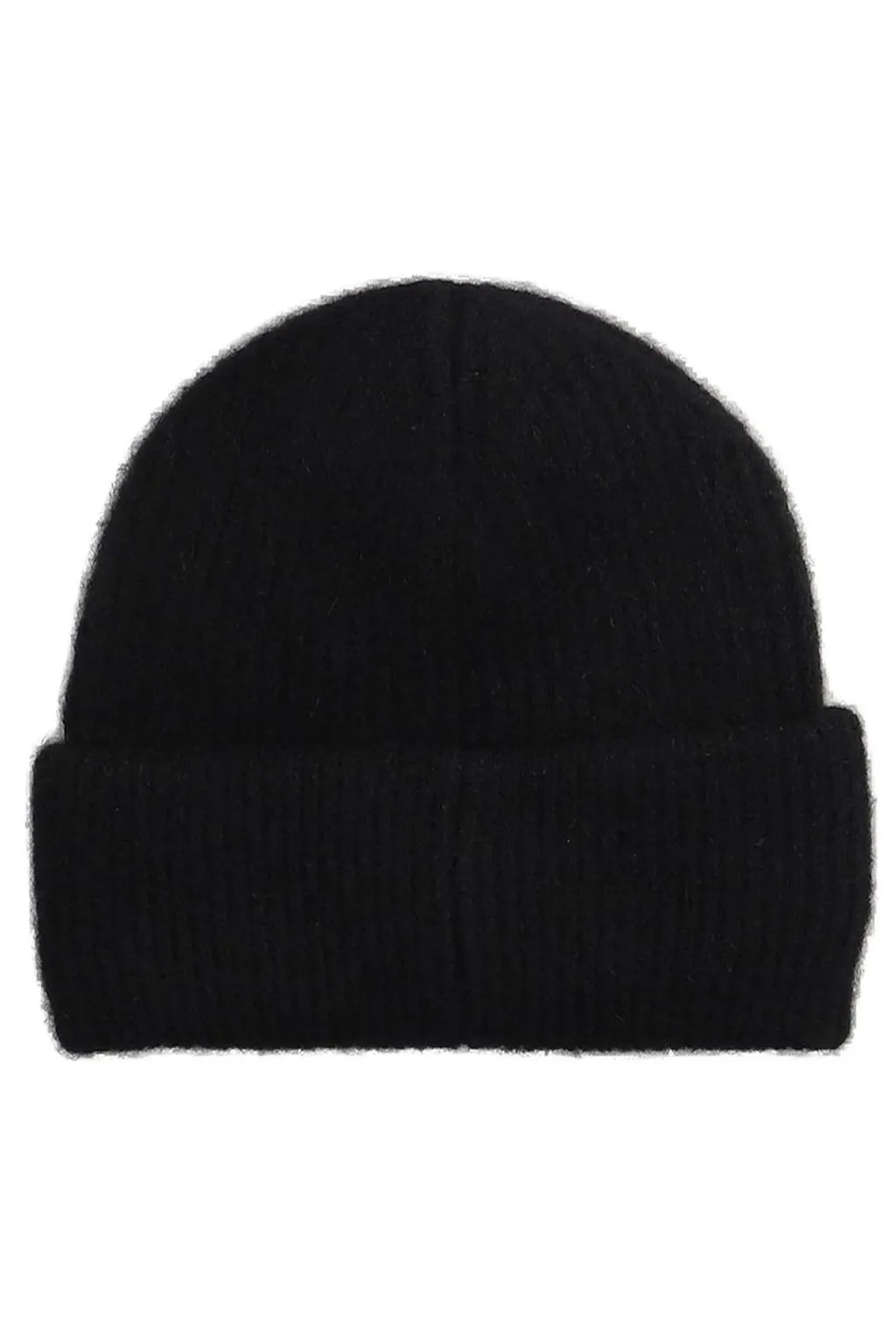 Rotate Logo Patch Ribbed-Knit Beanie