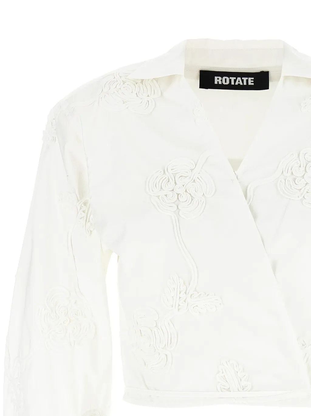 Rotate V-Neck Wrap Shirt