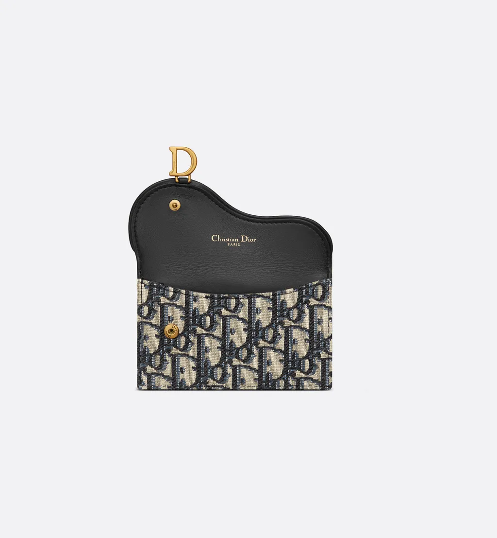 Saddle Cosmos Zipped Card Holder