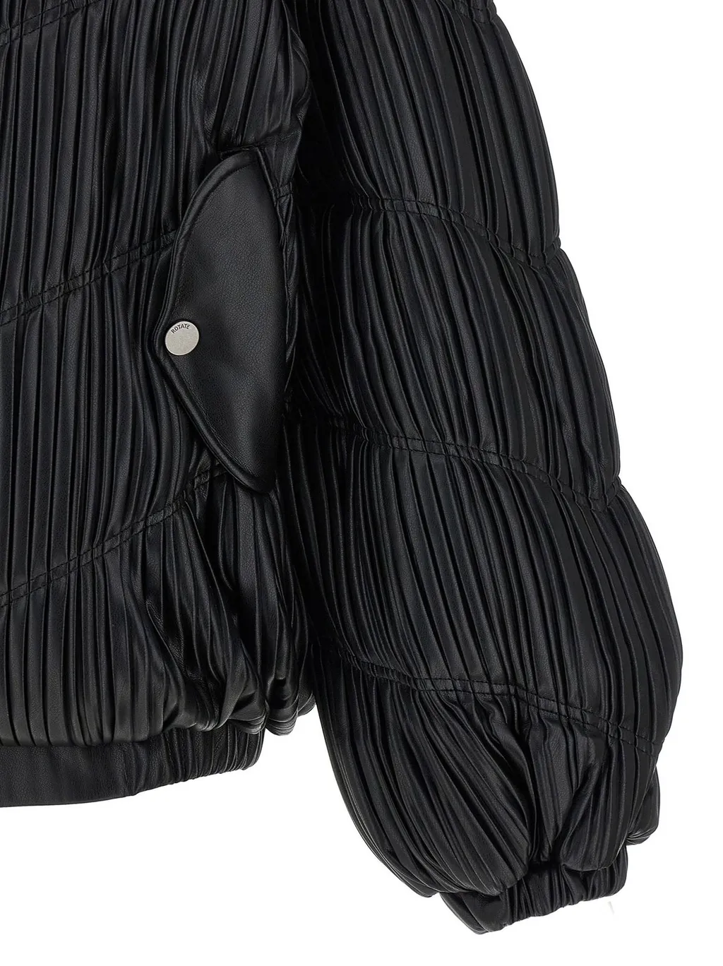 Rotate Pleated Bomber Jacket