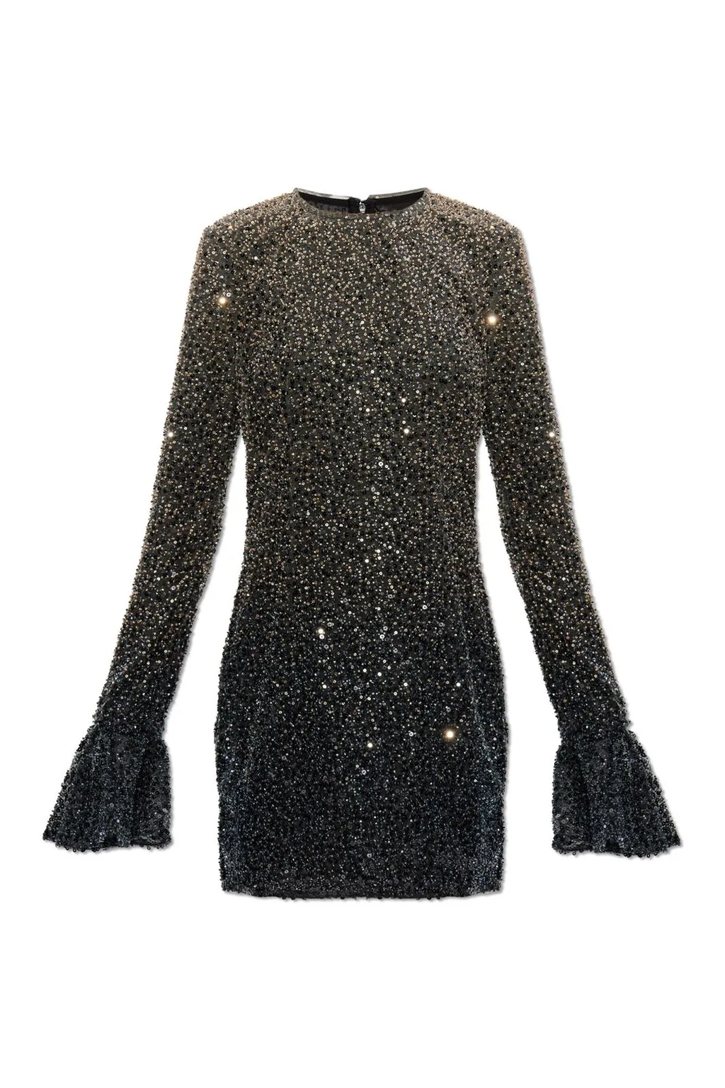 Rotate Flared Sequin Dress