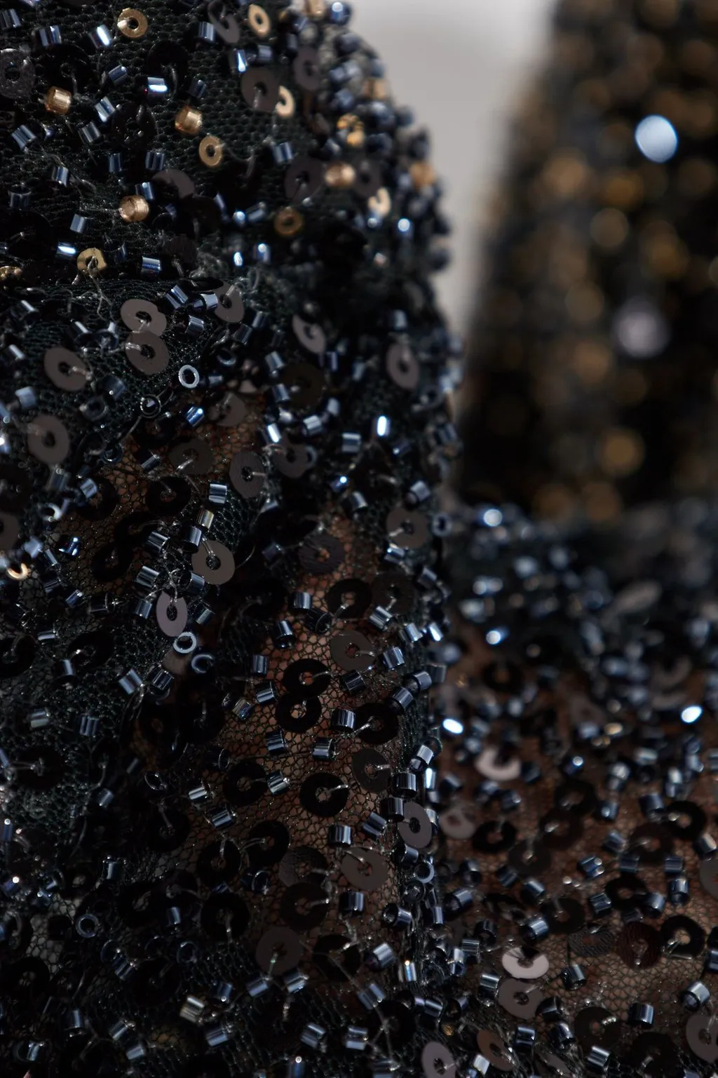 Rotate Flared Sequin Dress