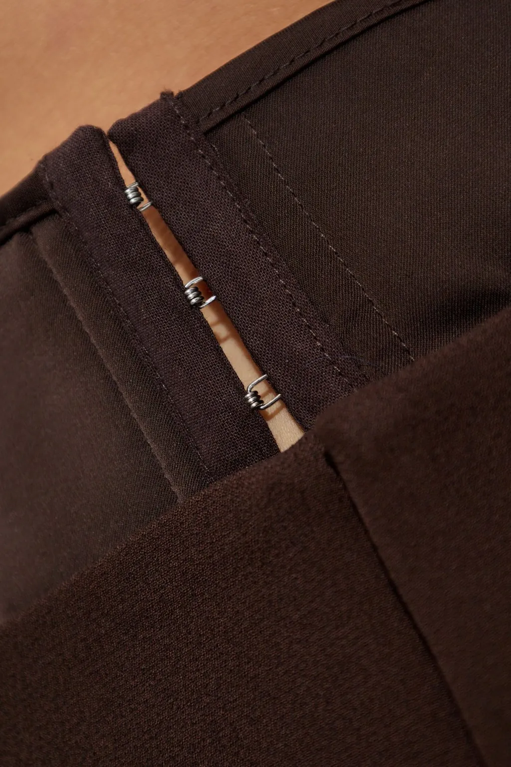Rotate High-Waist Straight-Leg Pants