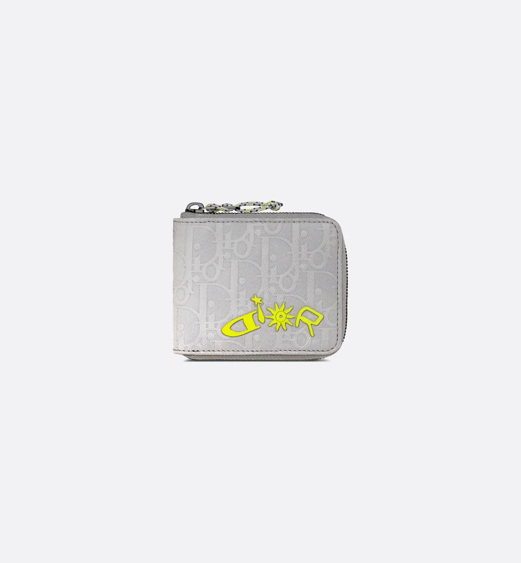 Dior And Lewis Hamilton Zipped Wallet