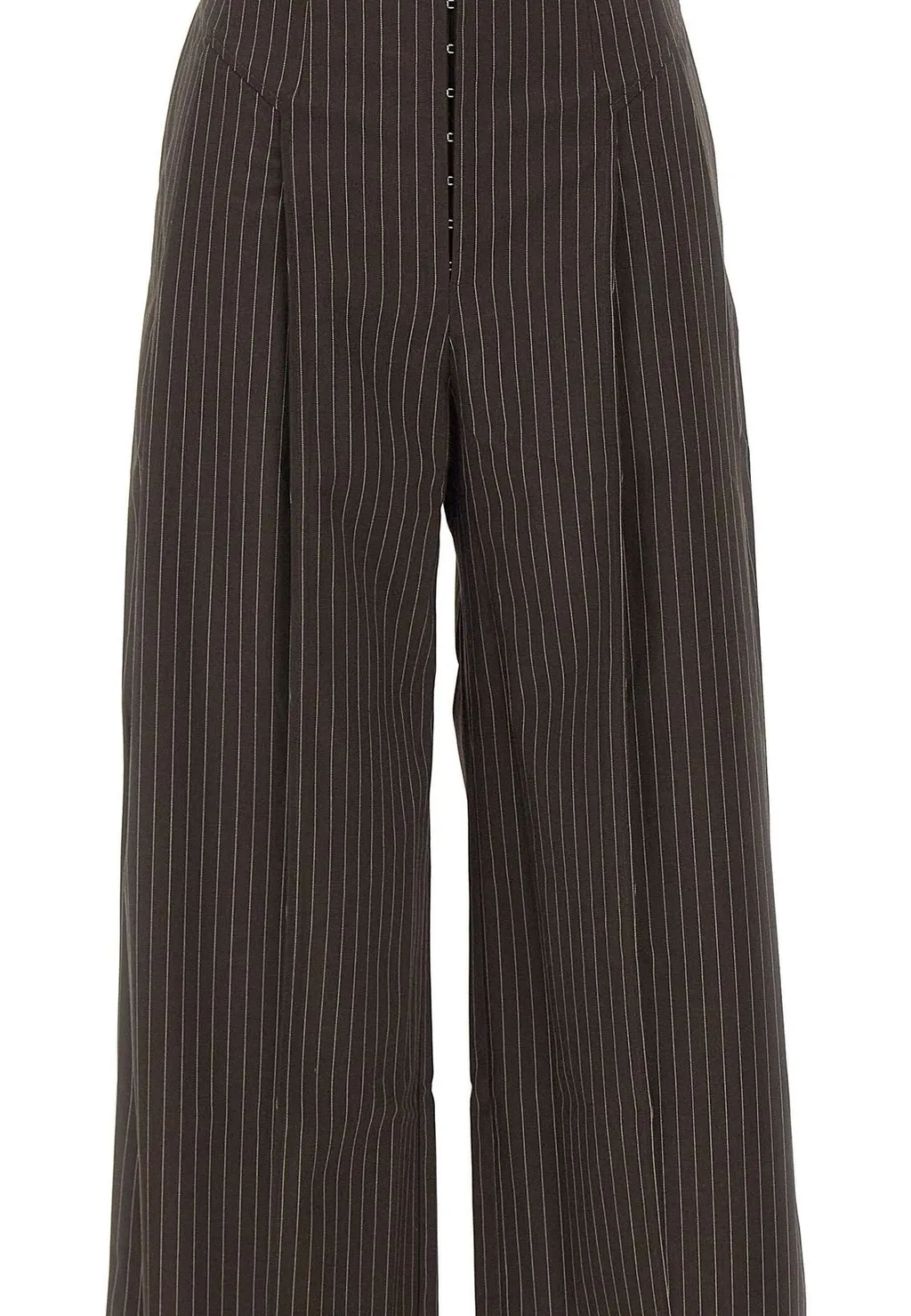 Rotate Pinstripe Wide Leg Pants