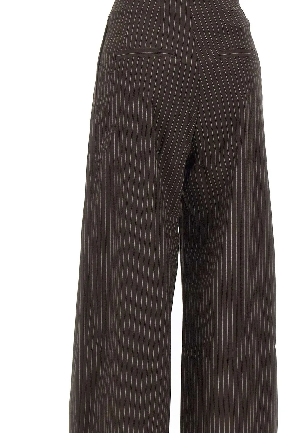 Rotate Pinstripe Wide Leg Pants