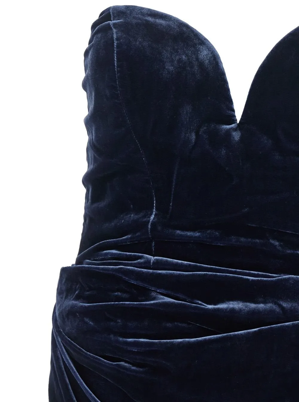 Rotate Velvet Slit Dress
