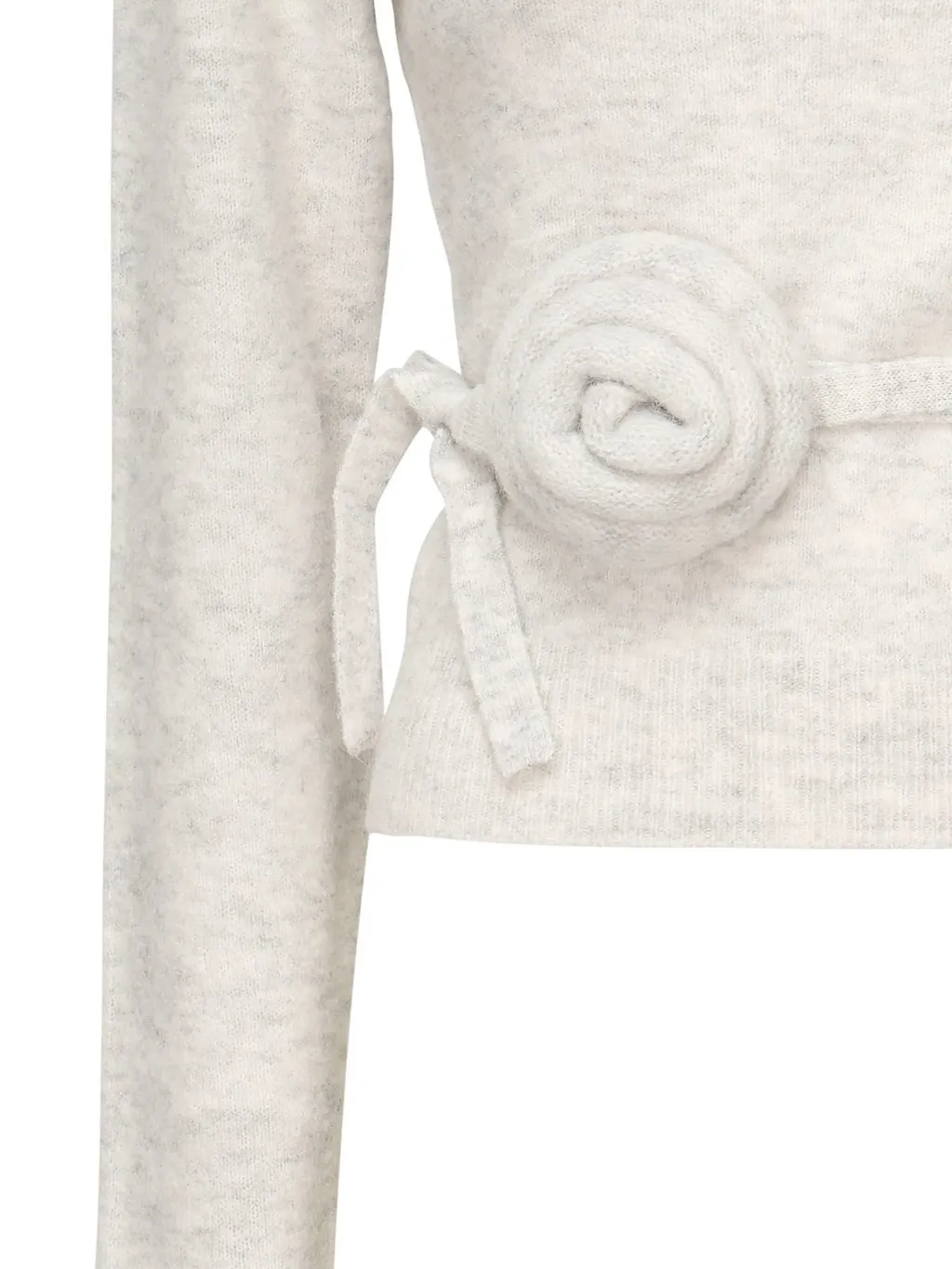 Rotate Flower Detailed Long-Sleeve Jumper