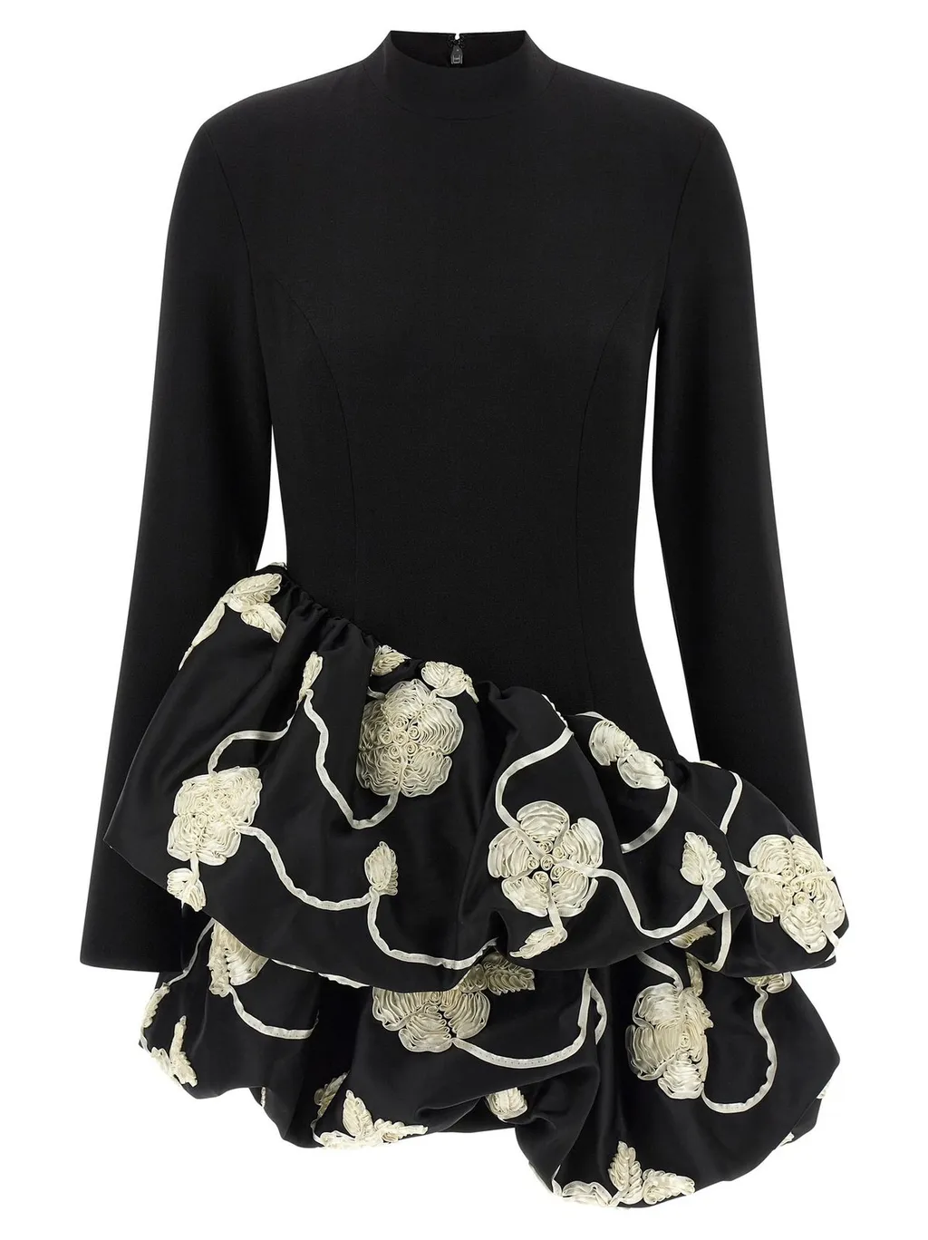 Rotate 3D Flower Bubble Dress