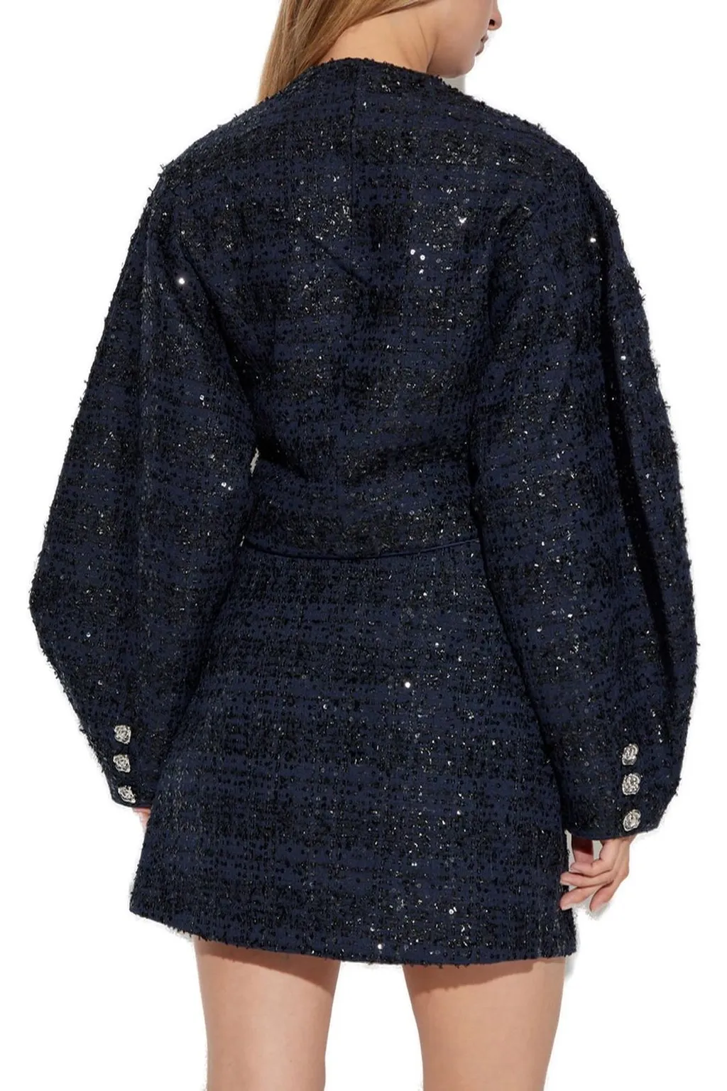 Rotate Boucle Short Jacket
