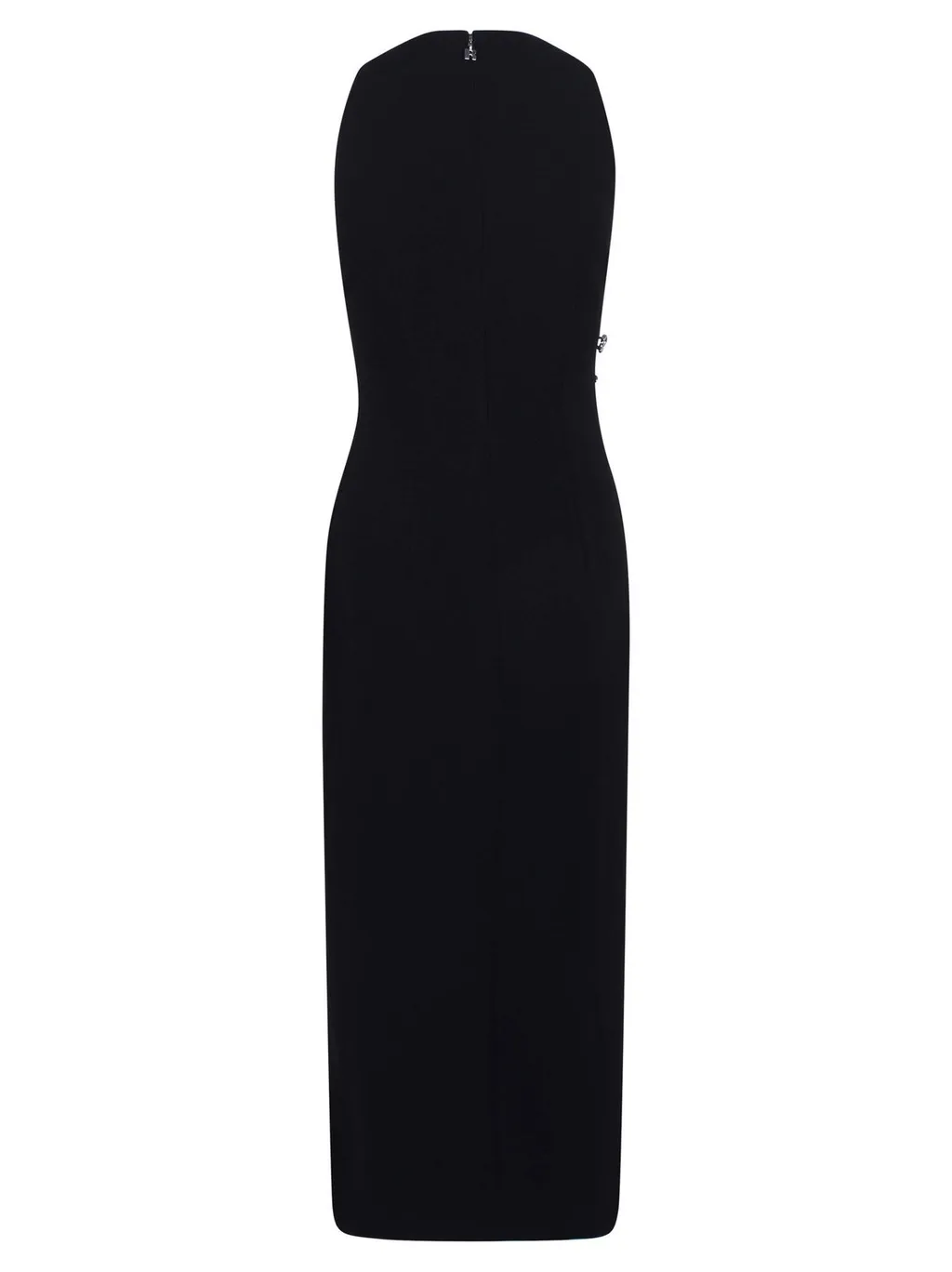 Rotate Button Detailed Sleeveless Dress