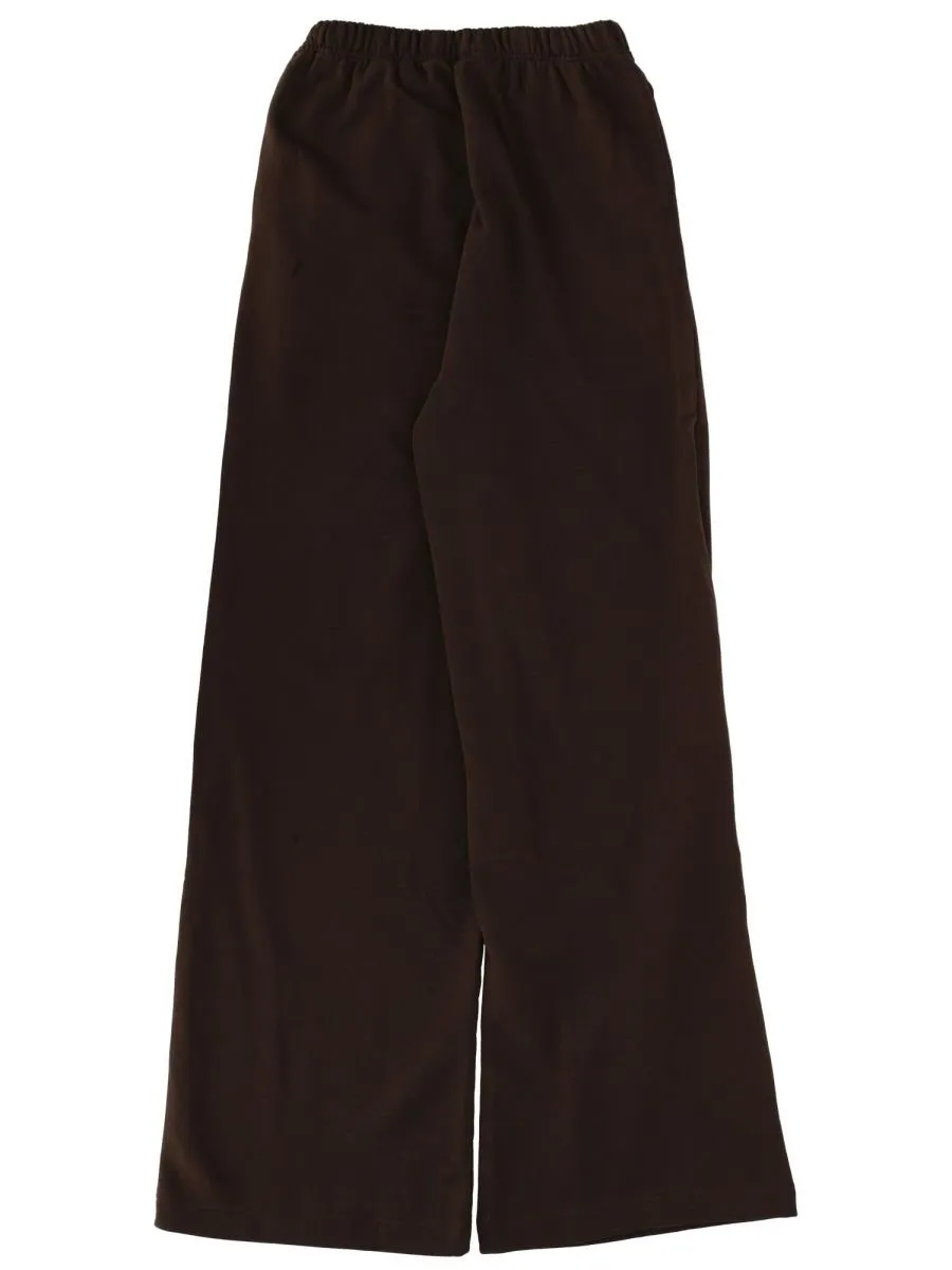 Rotate Organic Cotton Wide-Leg Pants