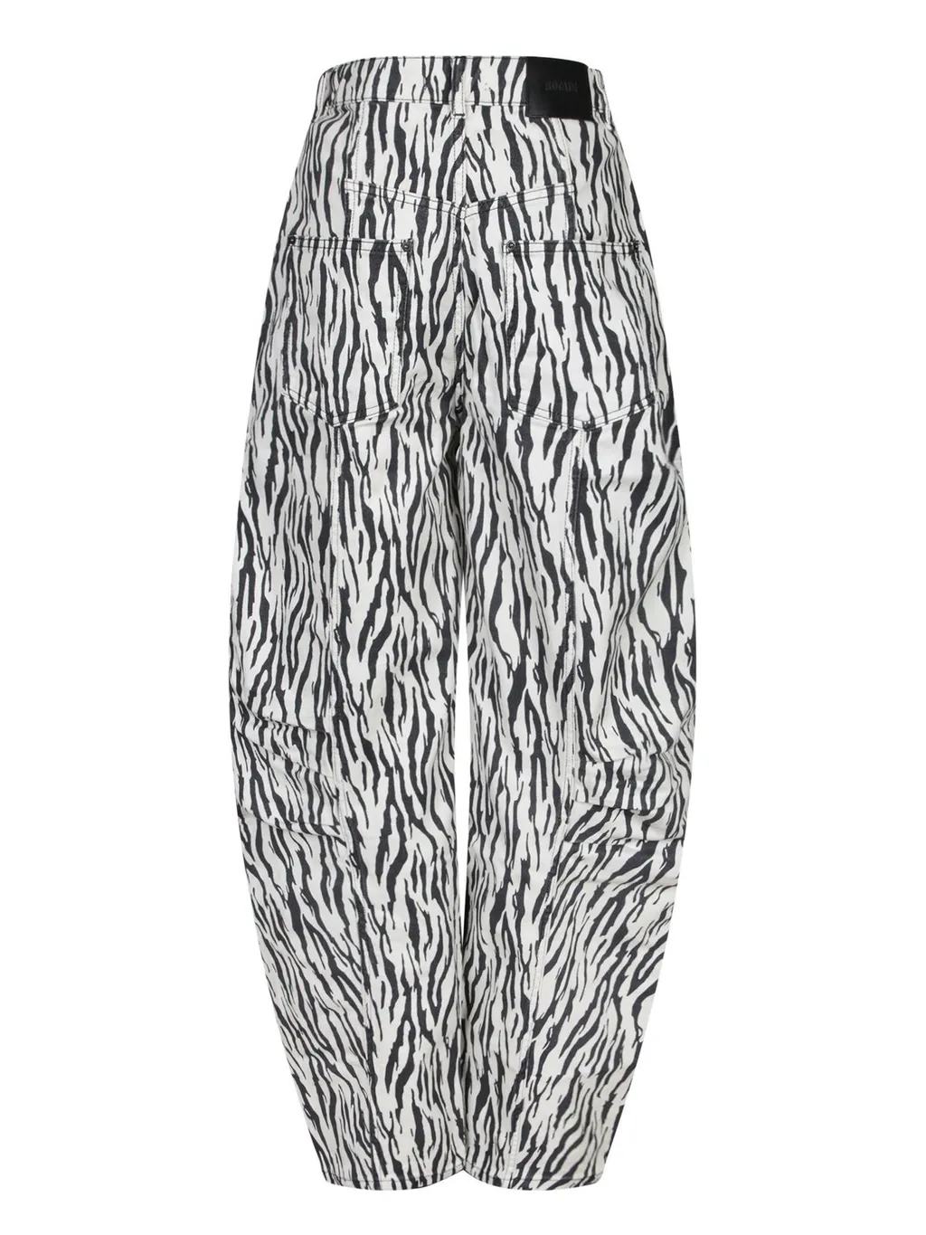 Rotate Zebra Print Cargo Pants