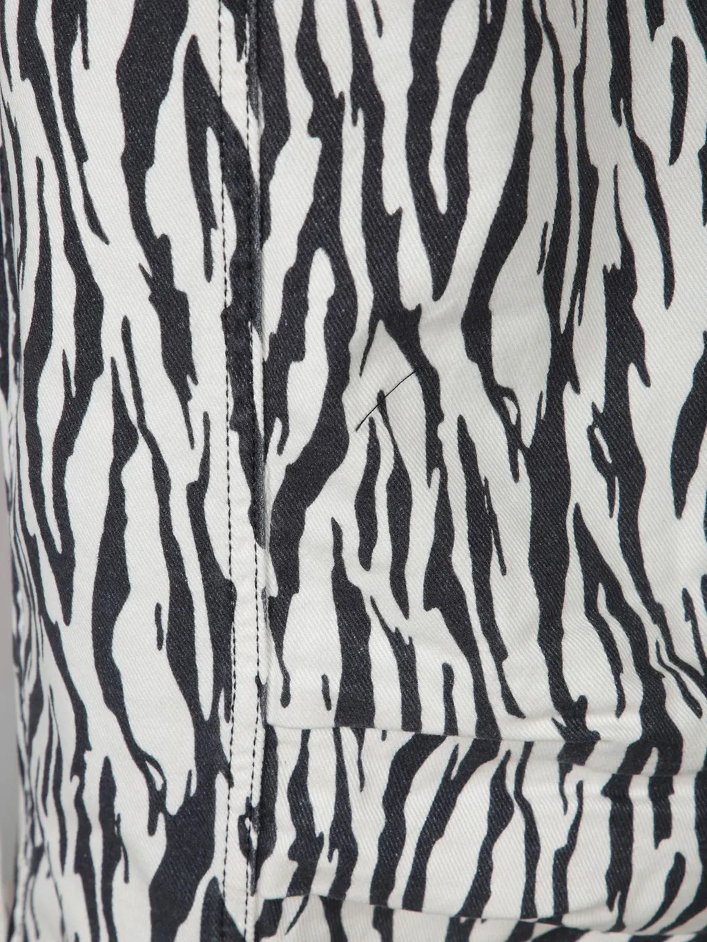 Rotate Zebra Print Cargo Pants