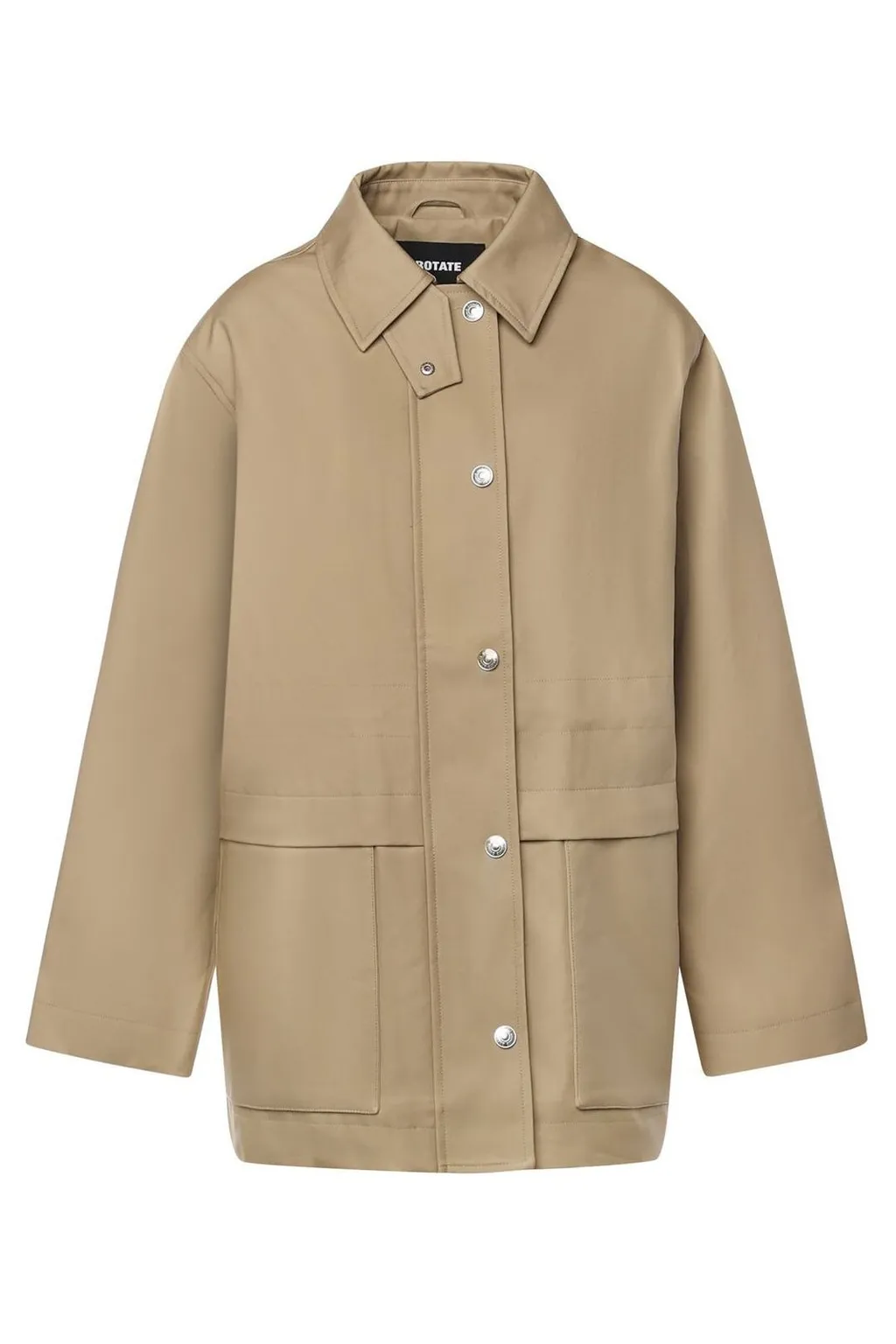Rotate Oversized Patch-Pocket Jacket