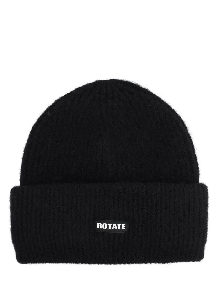 Rotate Ribbed Wool Hat