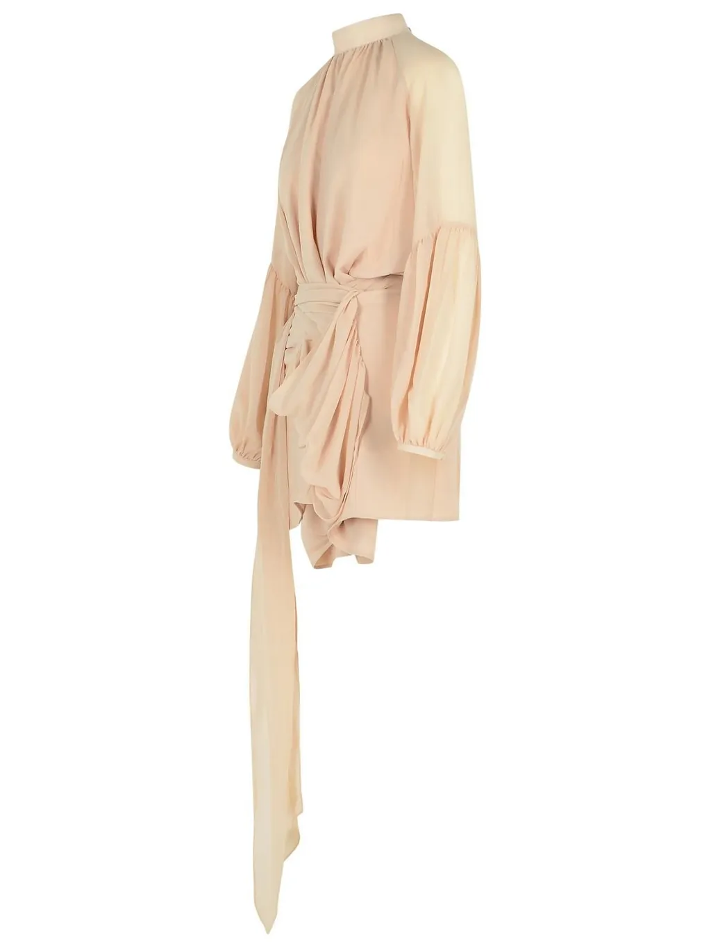 Rotate Joan Draped Sleeve Dress
