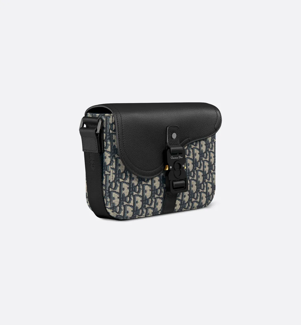 Small Saddle Messenger Bag With Flap
