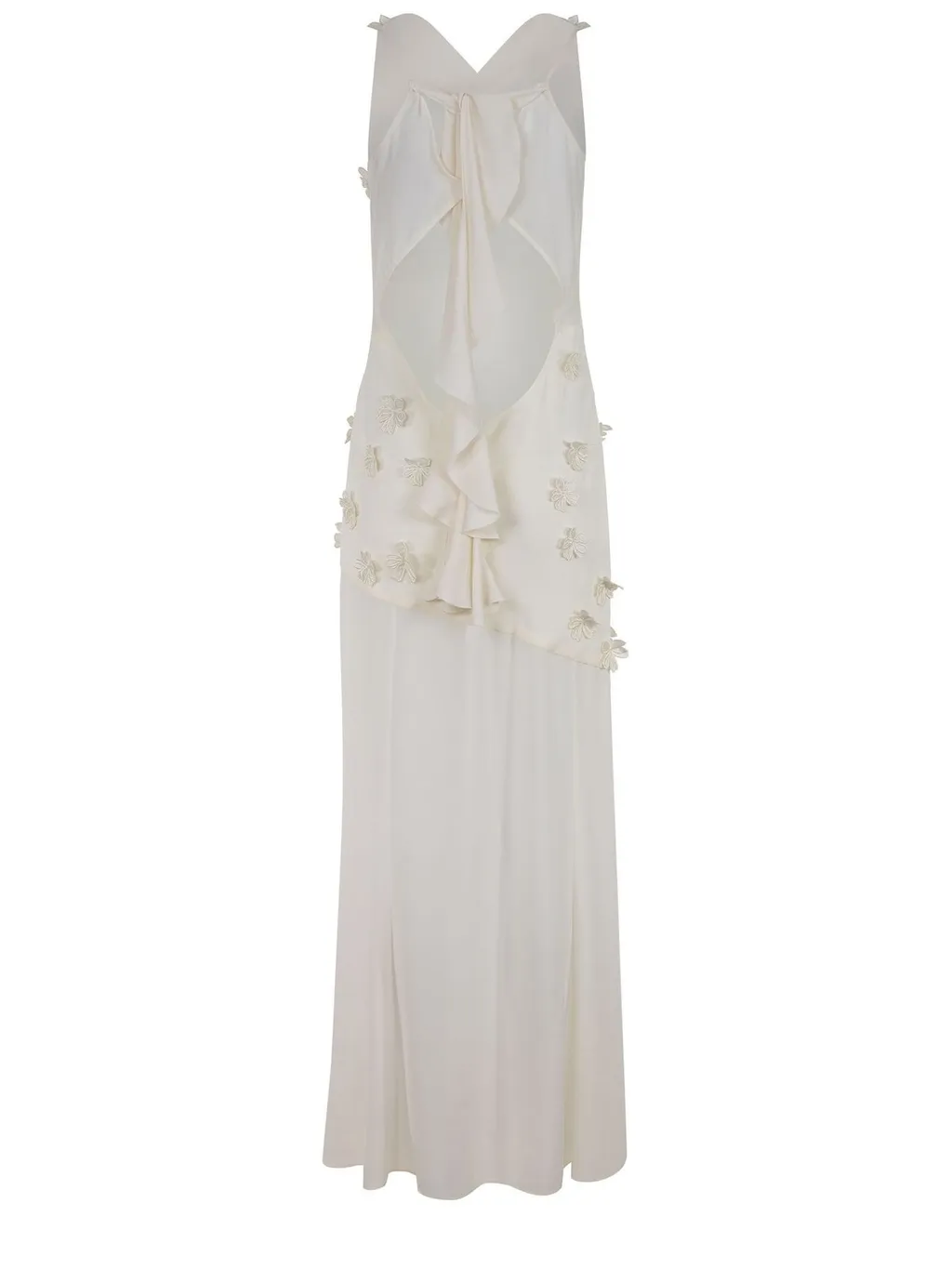 Rotate Floral Embellished Sleeveless Dress