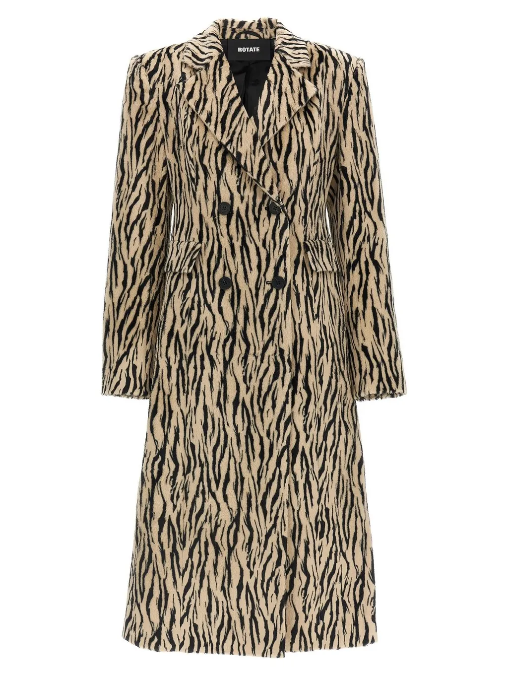 Rotate Venetta Animal Print Coat