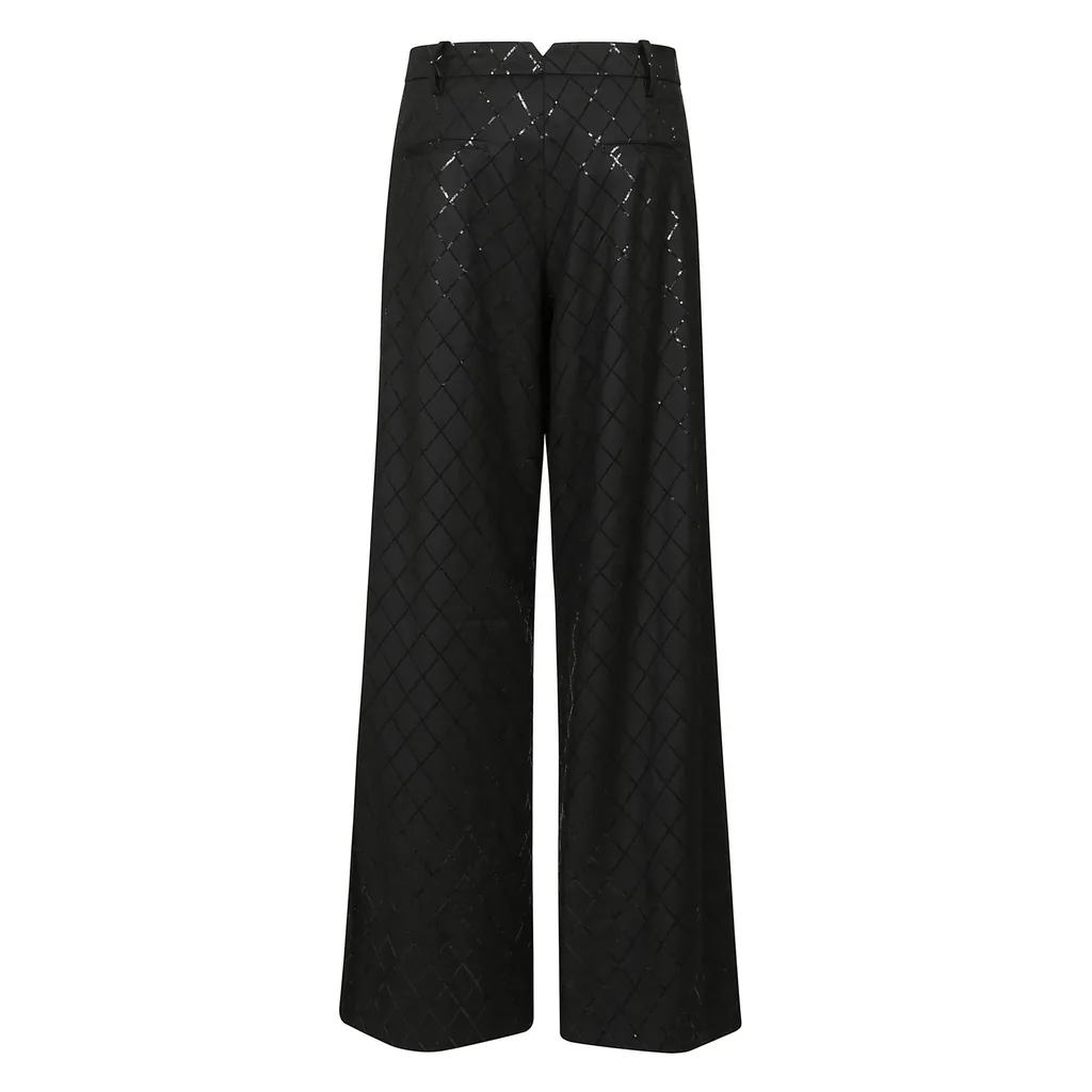 Rotate Wide Leg Sequin Pants