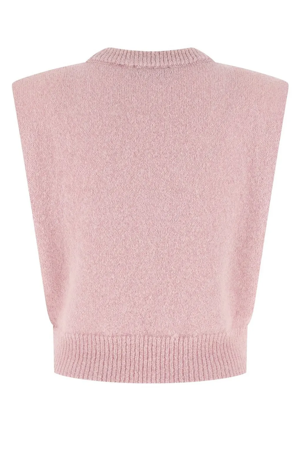 Rotate Knit Cropped Vest