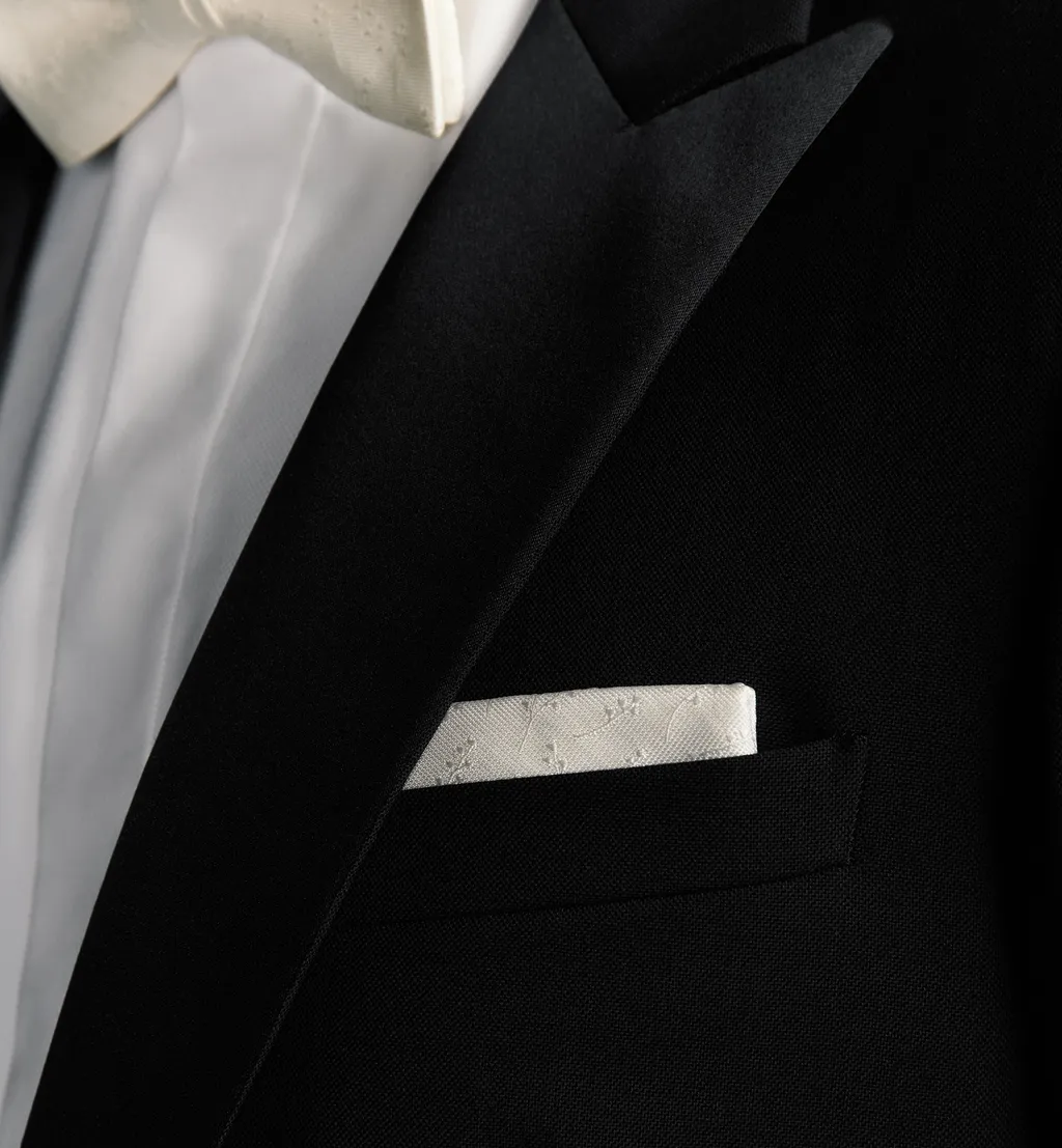 Cd Icon Lily Of The Valley Pocket Square