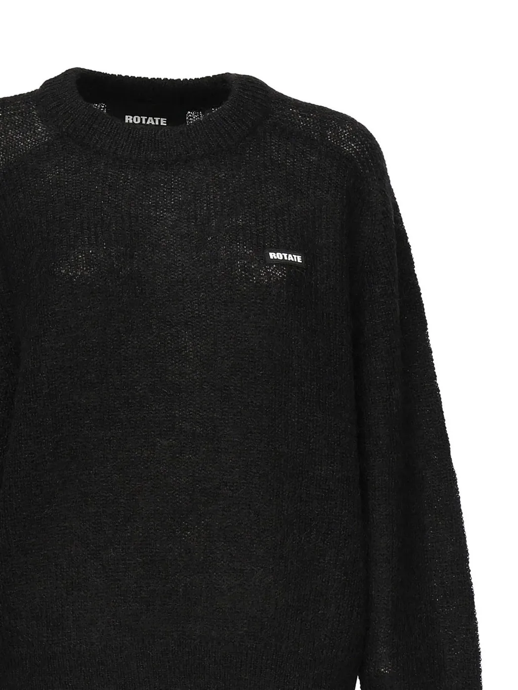Rotate Logo Patch Light Knit Sweater
