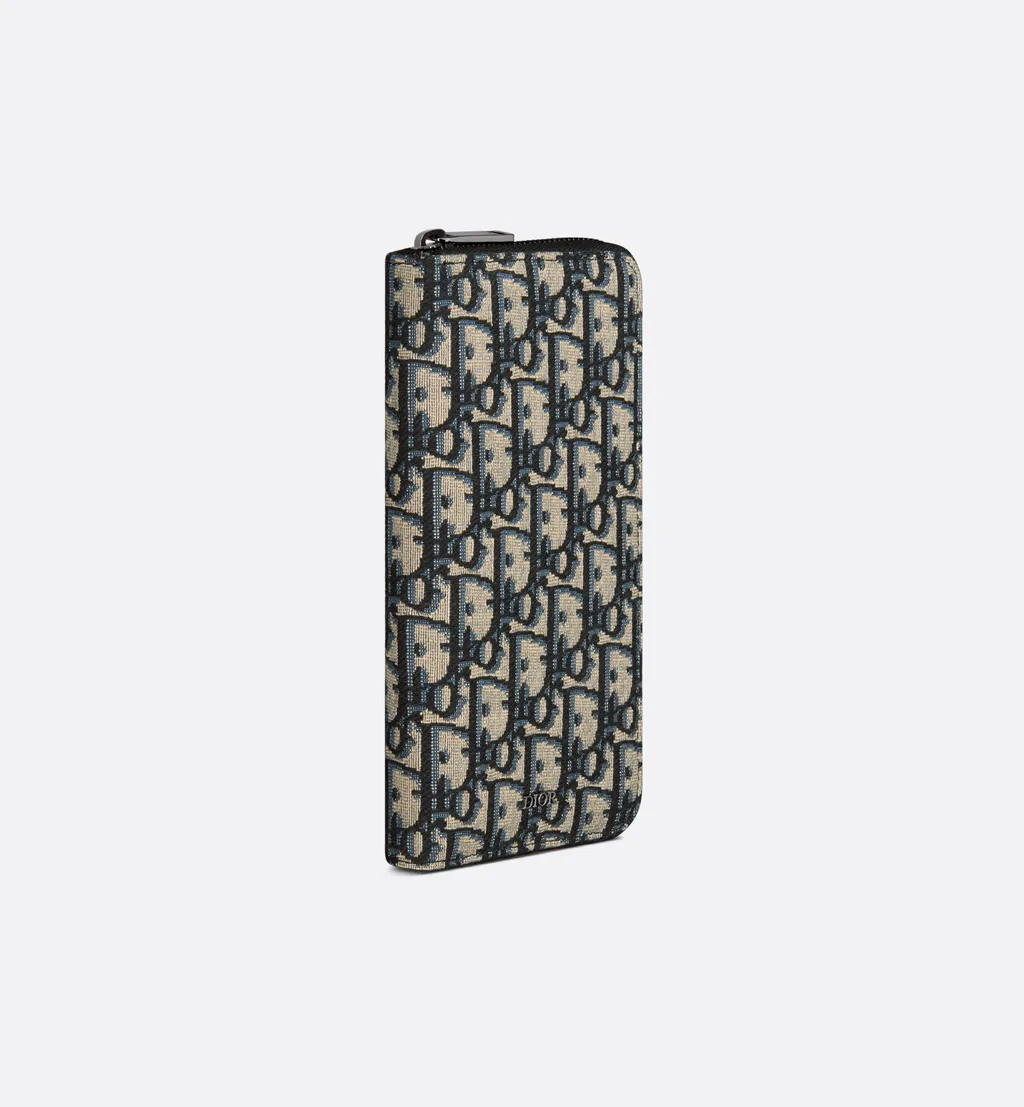 Long Vertical Zipped Wallet