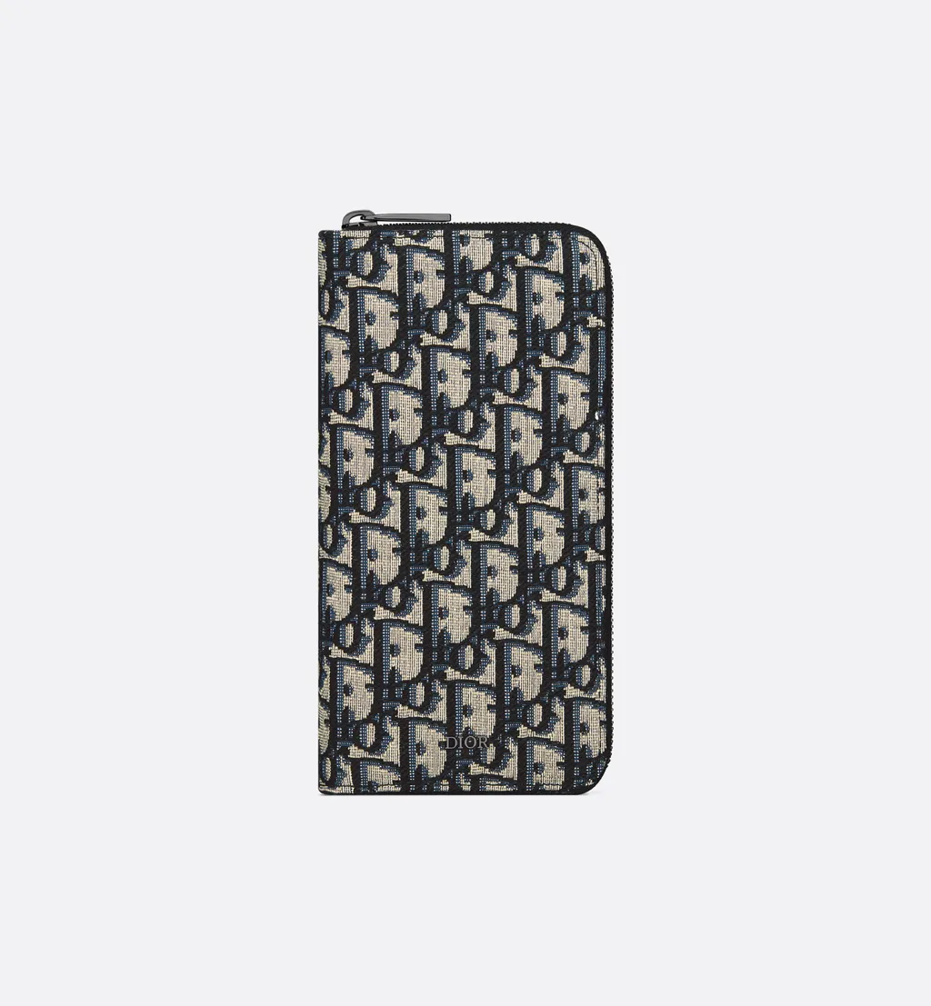 Long Vertical Zipped Wallet