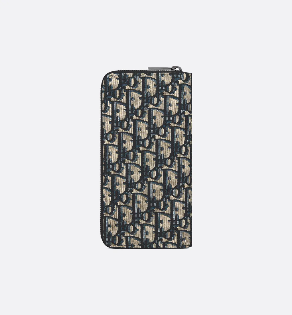 Long Vertical Zipped Wallet