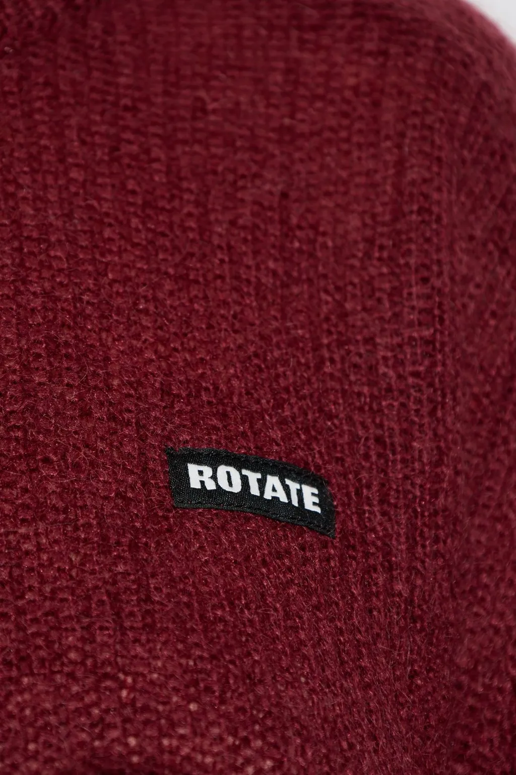 Rotate Logo Patch Light Knit Sweater