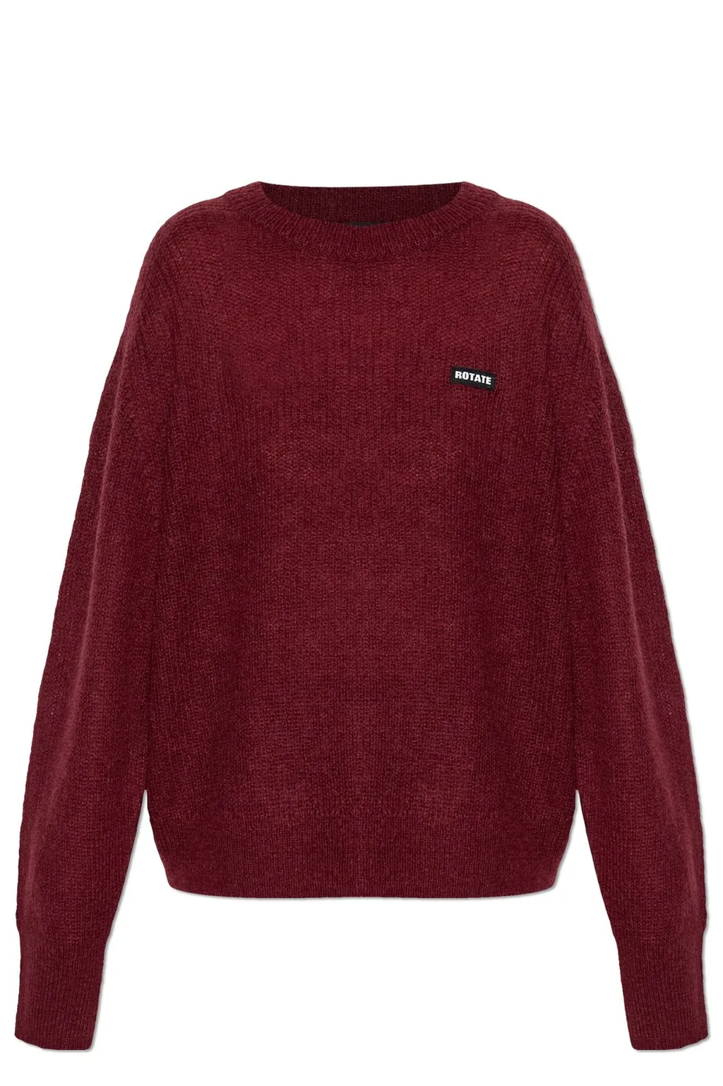 Rotate Logo Patch Light Knit Sweater