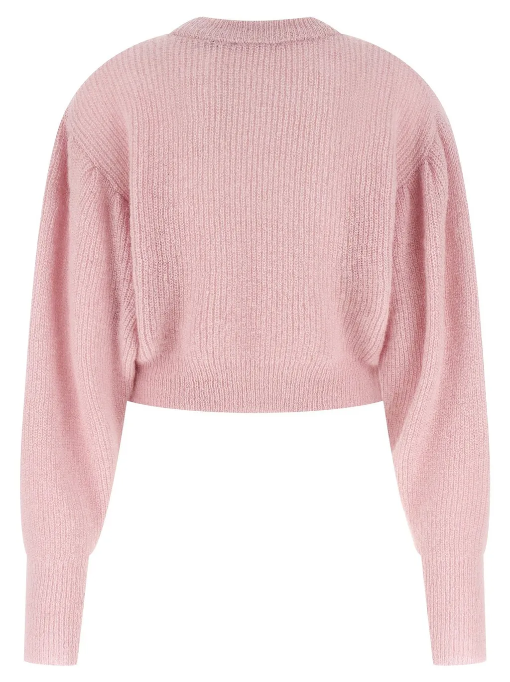 Rotate Logo Patch Crewneck Knitted Jumper