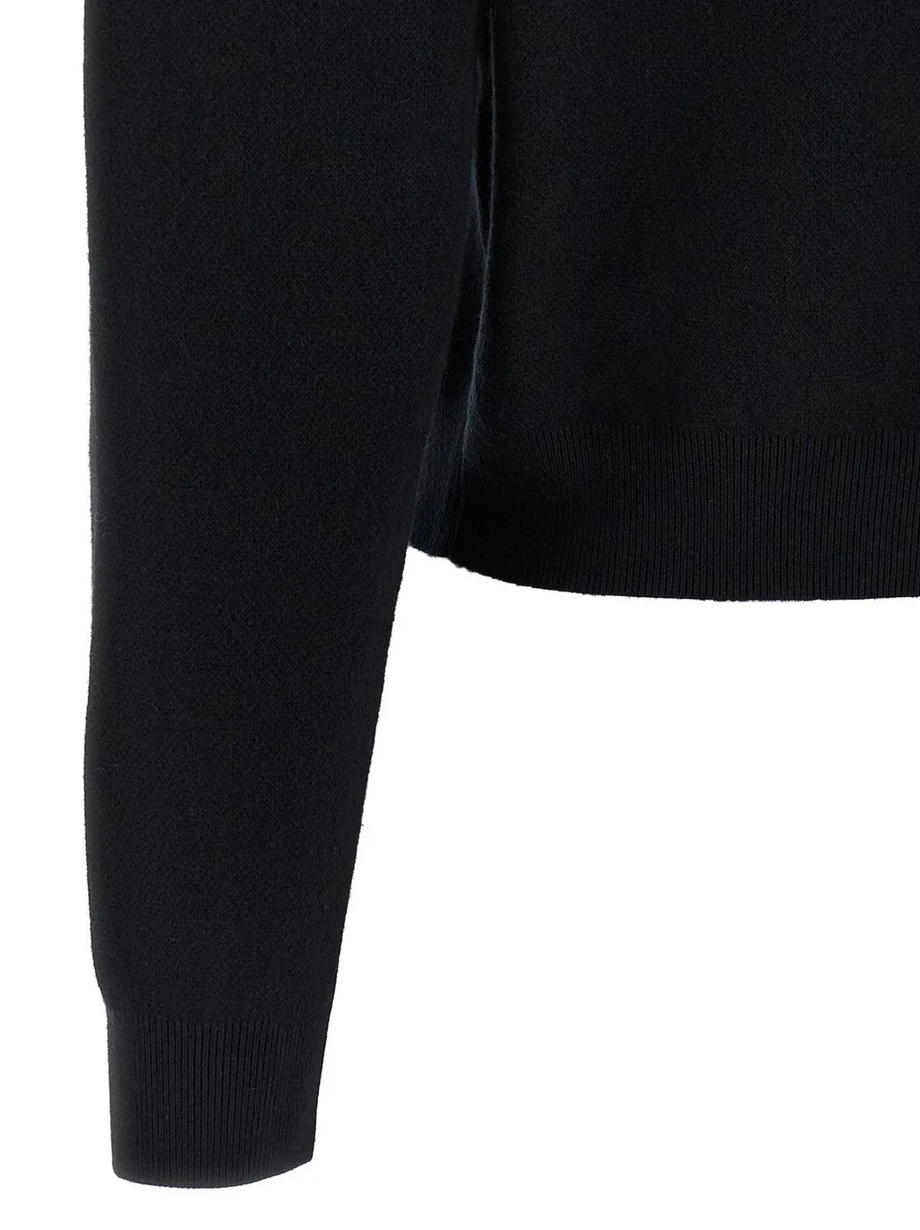 Rotate Logo Lettering Crewneck Cardigan