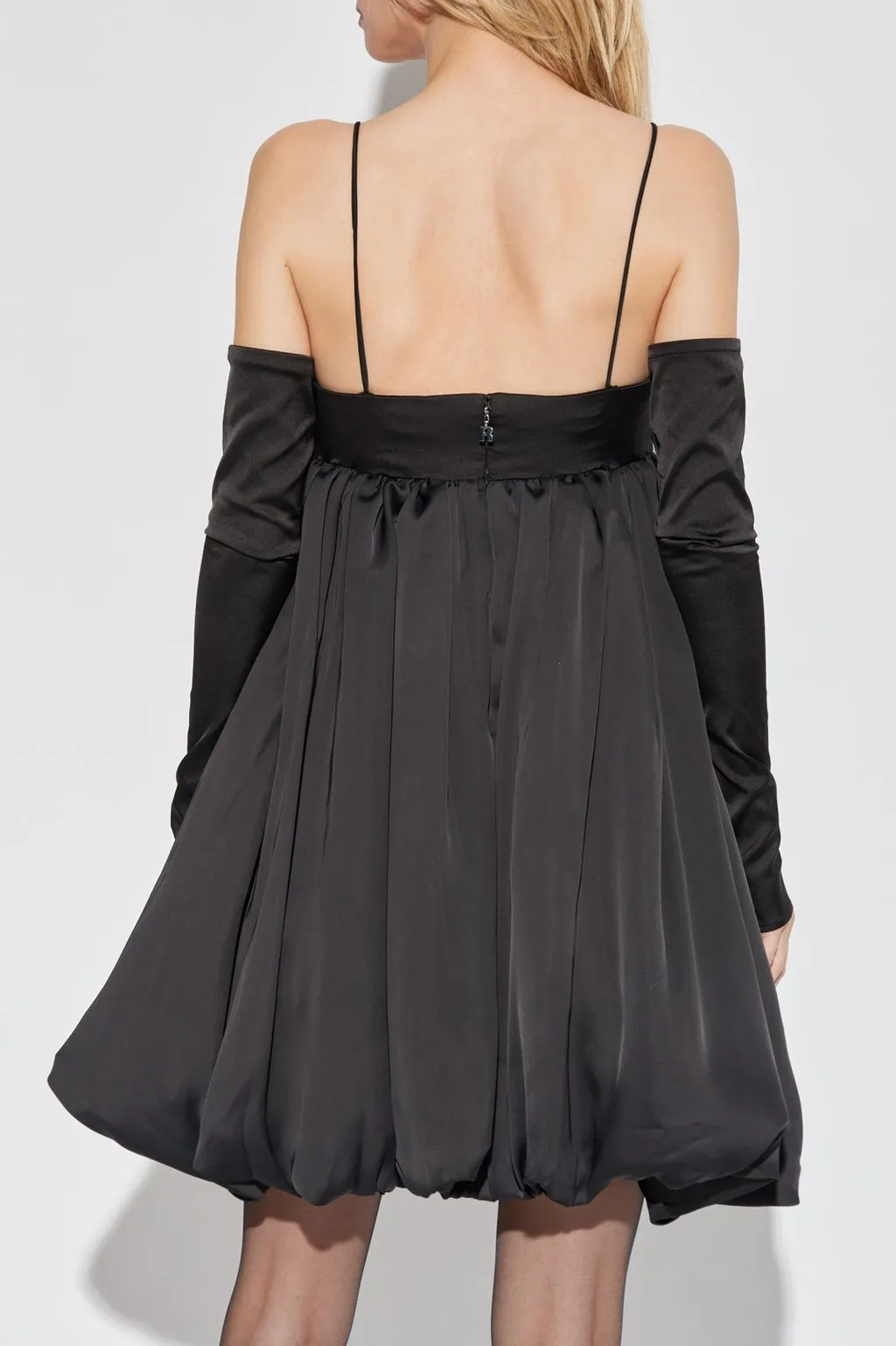 Rotate Off-Shoulder Balloon Mini Dress