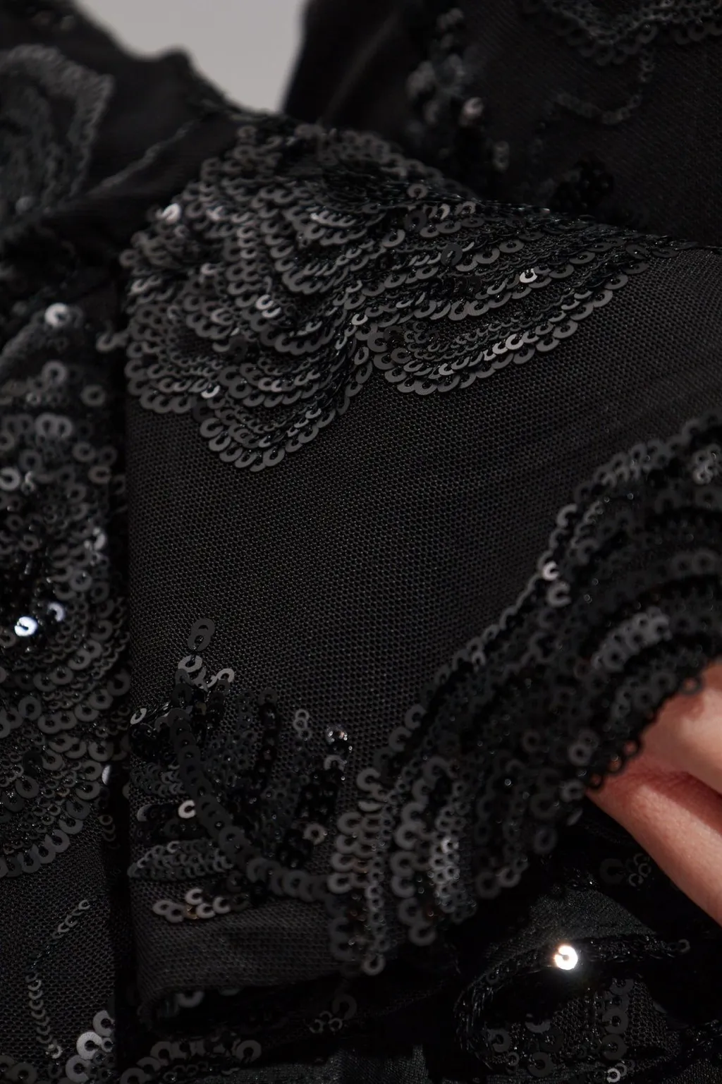 Rotate Floral Sequin Dress