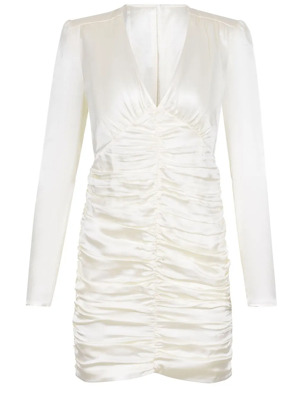 Rotate Ruffled Silk Dress