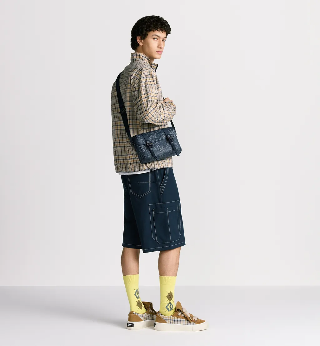 Dior Hit The Road Messenger Bag With Flap