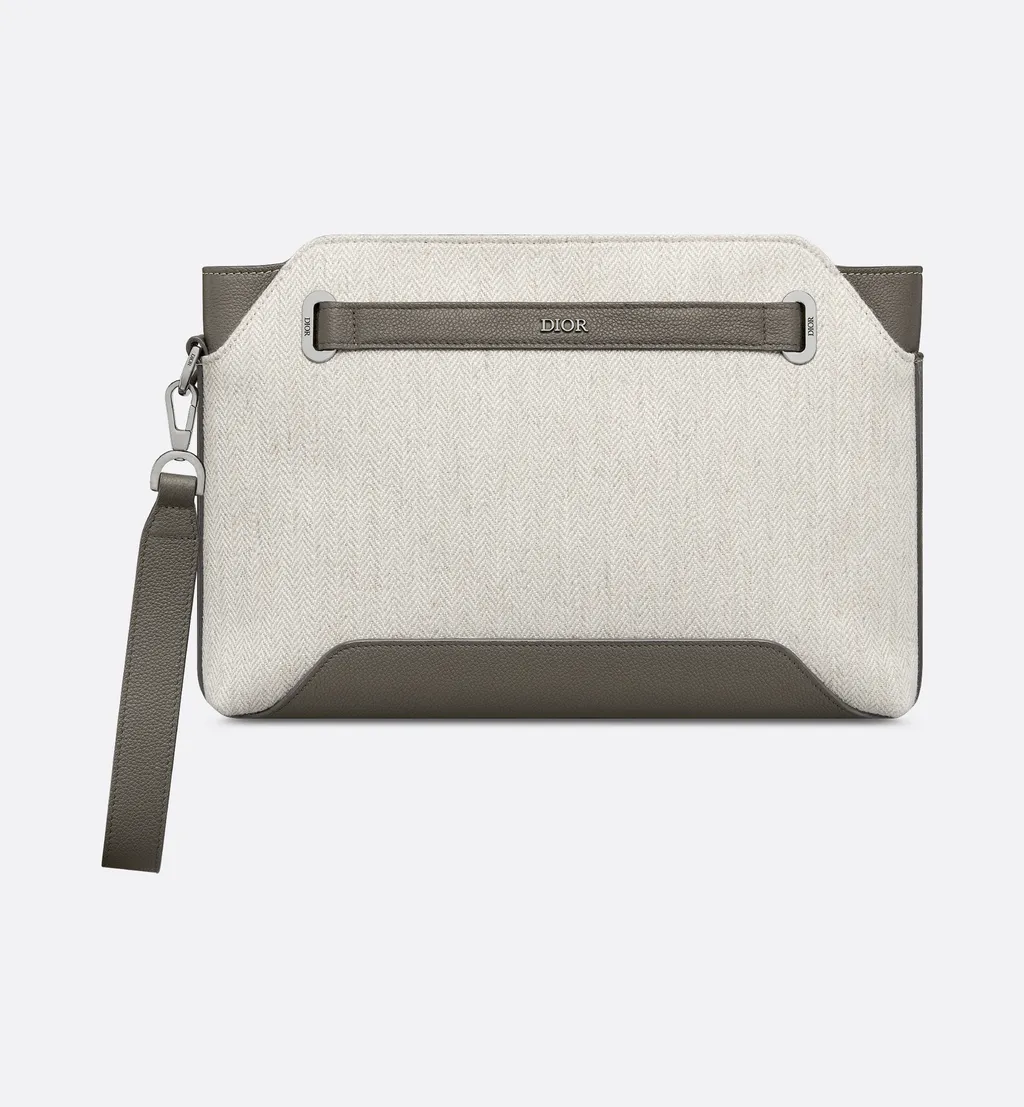 Dior Normandie A5 Triangle Pouch